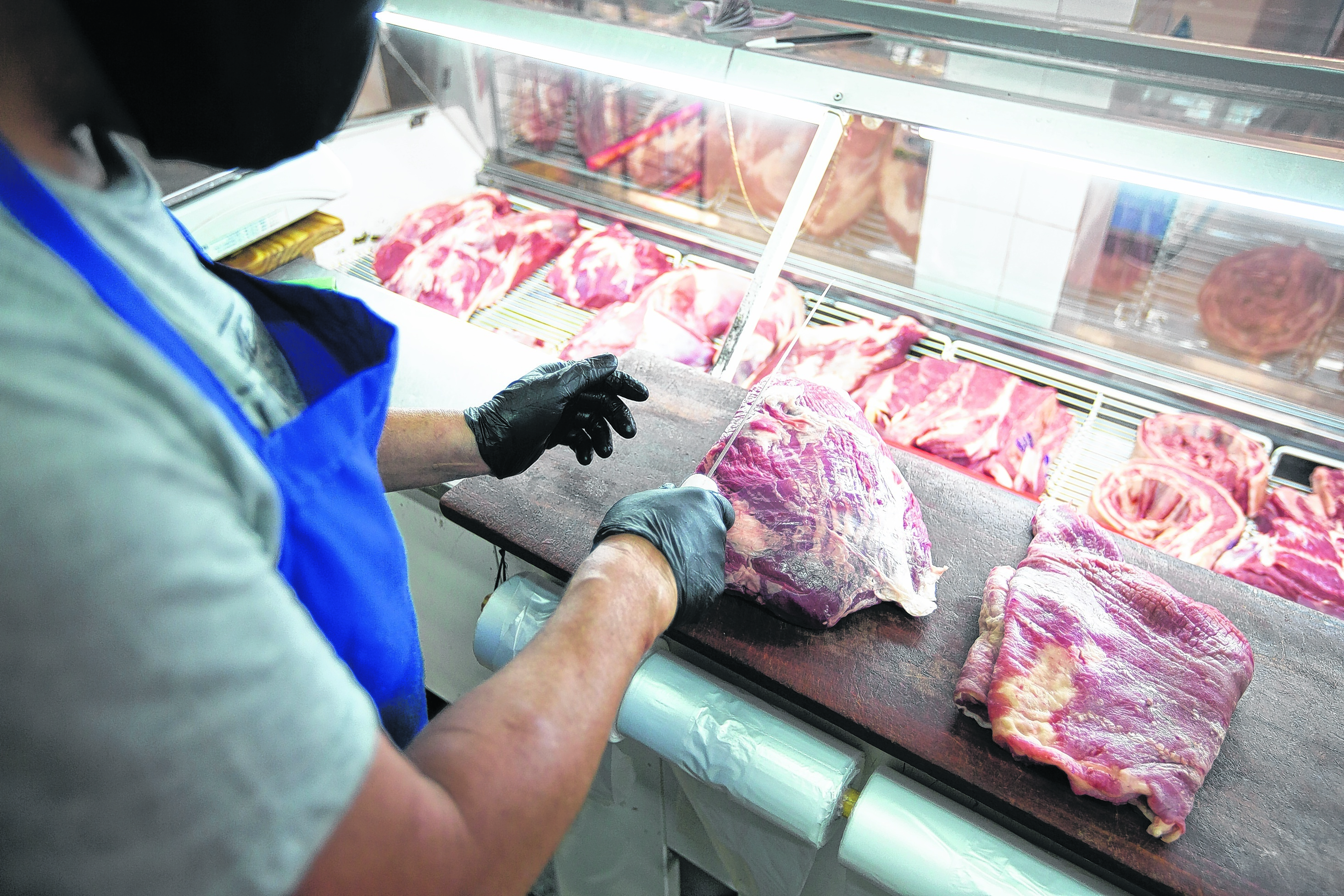 Esta semana, el Gobierno lanzó el plan para controlar el precio de la carne. (Juan Thomes).-