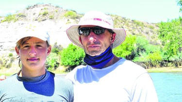 Vicente y Mauricio Vergauven, presente y pasado de los que siguen agrandando el mito de la Regata.  