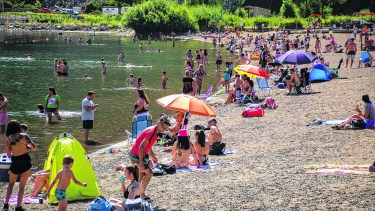 San Martín recibió gran cantidad de turistas durante la temporada pese a la pandemia. (Foto: Patricio Rodríguez)