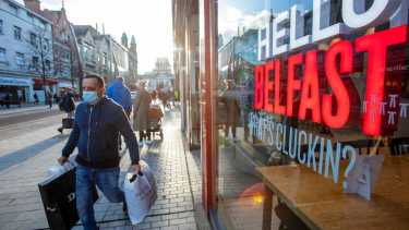 Irlanda: El país se convirtió en la región donde el coronavirus se propaga con mayor rapidez. Foto: AFP