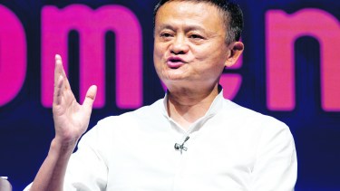 El creador de Alibaba, la empresa de venta online china. 