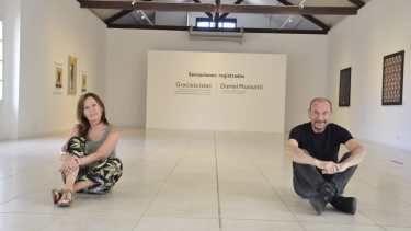 Graciela Islas y Daniel Mussatti dialogan a través de sus obras en "Sensaciones registradas".