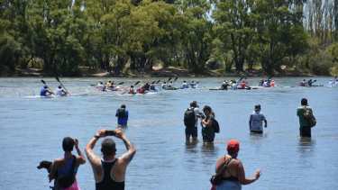 Se corre la segunda etapa. Fotos: Andrés Maripe