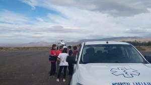 Se le disparó su propia arma y tuvieron que rescatarlo en helicóptero