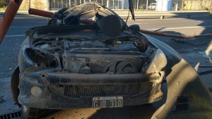 Un joven sufrió heridas graves en un choque en el ingreso a Regina