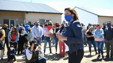 La gobernadora Arabela Carreras desplegó actos y una agenda activa en el inicio de un año electoral. Archivo