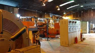 La central térmica de El Bolsón es el puntal del abastecimiento.