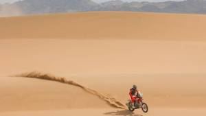 Benavides llega al final del Dakar como líder en motos