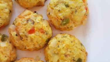 Bombas de papa y zanahoria