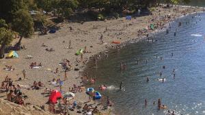 Un incendio consumió la proveeduría de la playa Catritre en San Martín