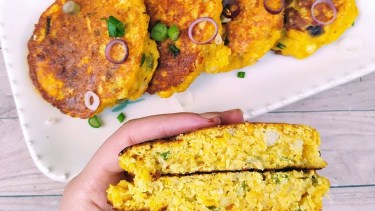 Tortitas de choclo sin gluten