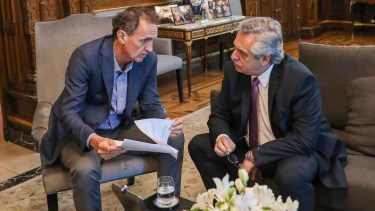 El acto en el que se lanzaron las primeras 30 obras públicas del año fue encabezado por el presidente Alberto Fernández y el ministro Gabriel Katopodis. (Foto: archivo gentileza)