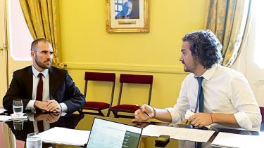 Santiago Cafiero y Martín Gúzman estuvieron al frente del cónclave.