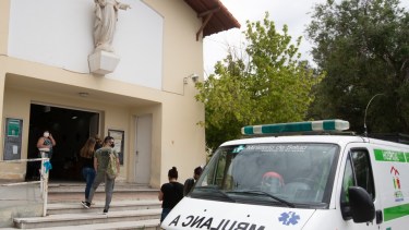 Después de Año Nuevo, los testeos se multiplicaron en la capilla del hospital de Roca. (foto archivo)