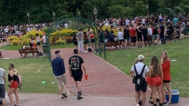 Una postal de lo que se vio en el AMBA para estas Fiestas. Foto: clarin.com 