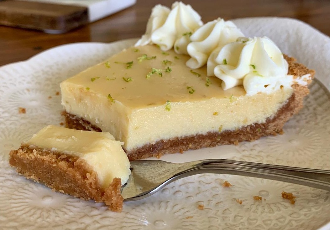 Tarta de lima, una verdadera explosión de frescura