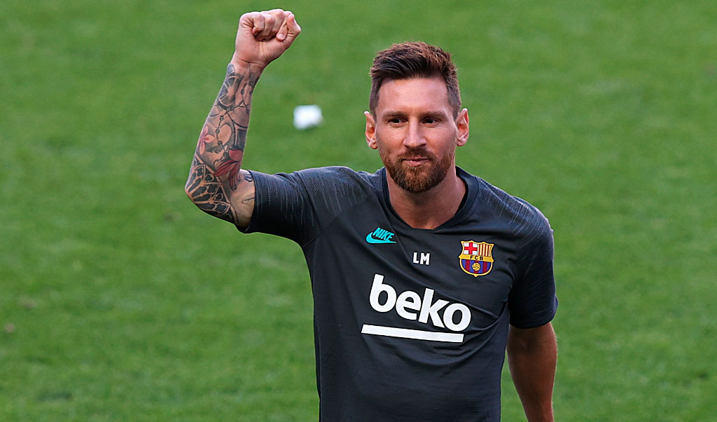 Messi mantiene una relación tirante con los dirigentes del club. 
