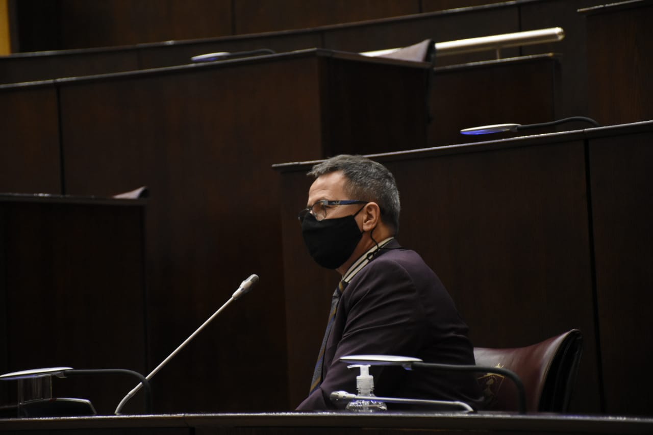 El juicio contra el funcionario judicial se desarrolló del 15 al 18 de diciembre en la Legislatura. Foto Yamil Regules.