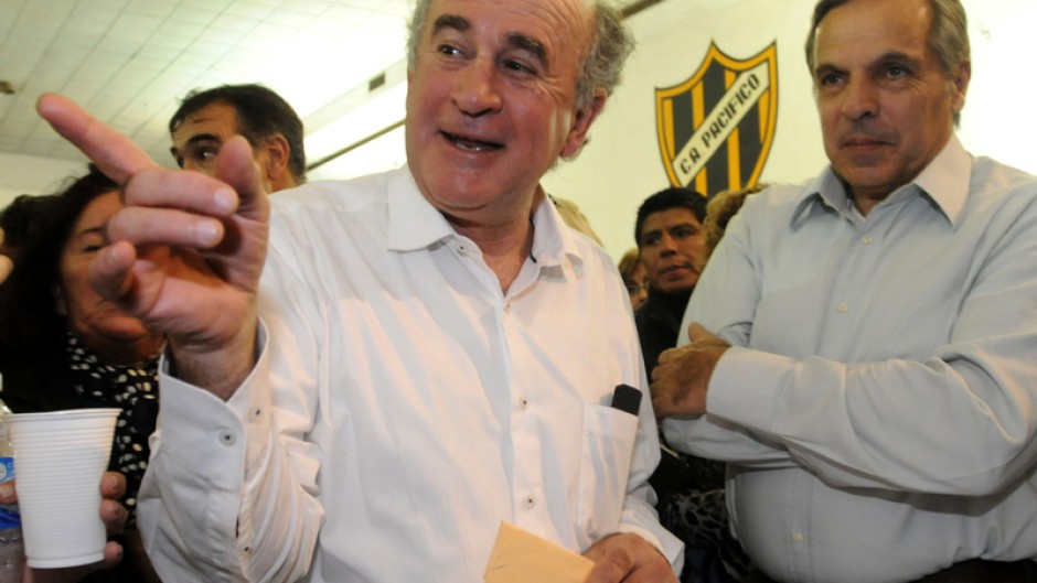 Senador Oscar Parrilli (FdT) y exgobernador Jorge Sapag (MPN). Los grandes electores. (Archivo)