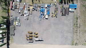 Clausura a la firma que transporta arena: suman otra infracción en Cipolletti