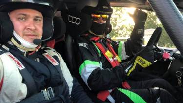 Los regionales se presentan en el Masters de rally en San Luis