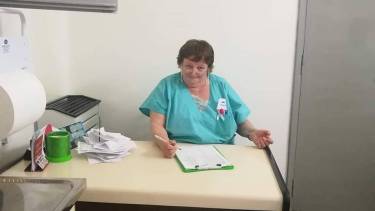 Rosetti tenía una extensa trayectoria en el hospital de Roca. (foto: gentileza)