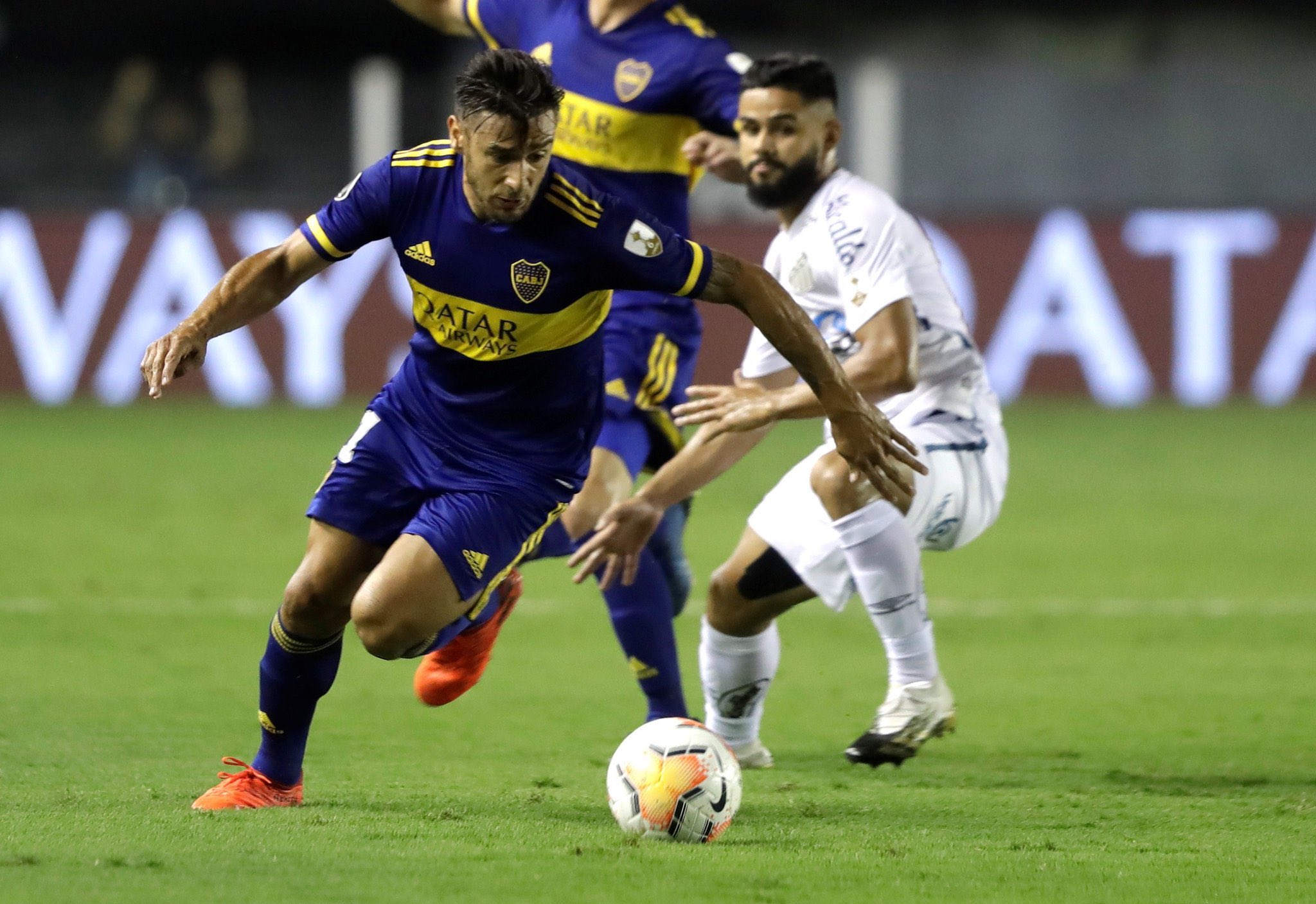 Entre varios temas, Salvio habló del partido que significó la eliminación de la Copa Libertadores. 