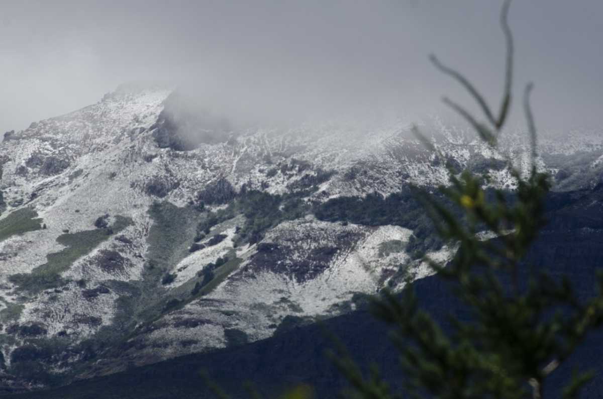 La nevada San Martín de los Andes esta mañana- Patricio Rodríguez 