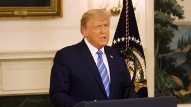 Trump le bajó los decibeles a sus declaraciones tras la fatídica jornada en el Capitolio.