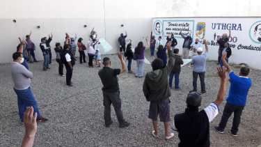 Los cortes de ruta se votaron en asamblea por unanimidad. Foto:  gentileza