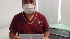 Comenzarán hoy a vacunar al personal de salud el hospital de Huergo