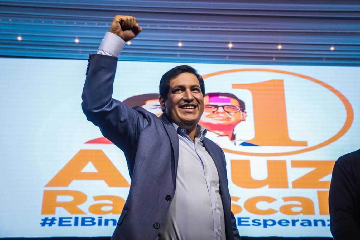  El candidato presidencial del correísmo Andrés Arauz. Foto: Télam 