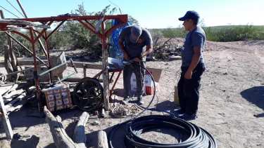 La instalación de bombas solares permite a los productores tener agua en forma permanente. Foto: gentileza.