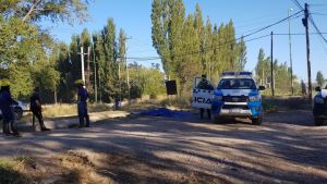 Centenario: encontraron un cuerpo que flotaba en un canal de riego