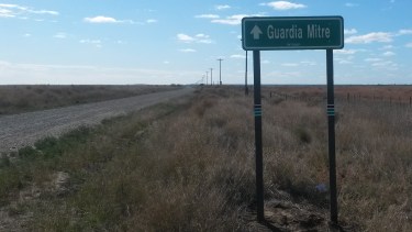 El hombre salió desde Guardia Mitre y se dirigía hacia Carmen de Patagones. Foto Archivo.