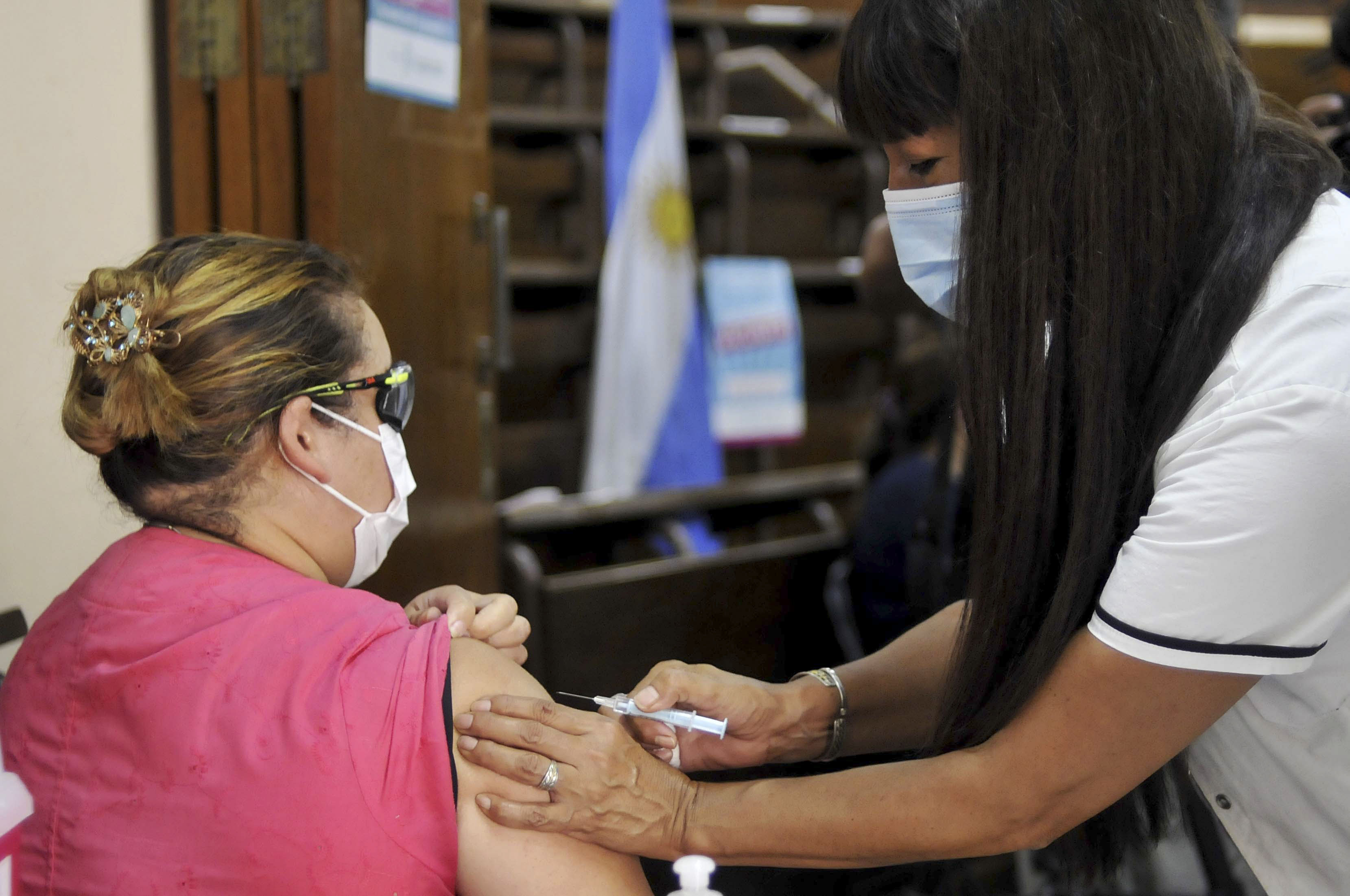 En Neuquén se comenzó con la vacunación contra el coronavirus en diciembre del año pasado. 