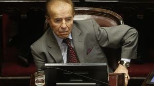 ¿Quién sucederá a Carlos Menem en el Senado?