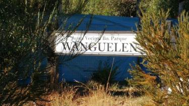 El barrio Wanguelen está ubicado a la altura del kilómetro 12.500 de la avenida Bustillo. Foto: gentileza