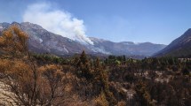 Imagen de Un pueblo de Chubut se declaró en alerta por el incendio de El Bolsón