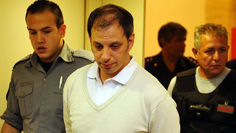Eduardo Vázquez, exbaterista de Callejeros, fue condenado a prisión perpetua por el femicidio de Wanda Taddei en 2010. Foto archivo.