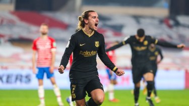 Griezmann fue la  figura del partido con dos goles y dos asistencias.