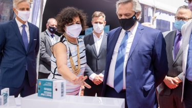 El presidente criticó a la oposición y los "profetas del odio". (Foto: @alferdez)