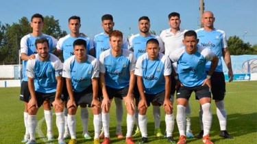 El último de abajo a la derecha es Troncoso, el delantero que pasó por varios equipos de la zona. (Foto: Prensa Bolívar)