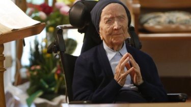 Sobrevivió al coronavirus con 116 años. Foto: gentileza @Var_Matin