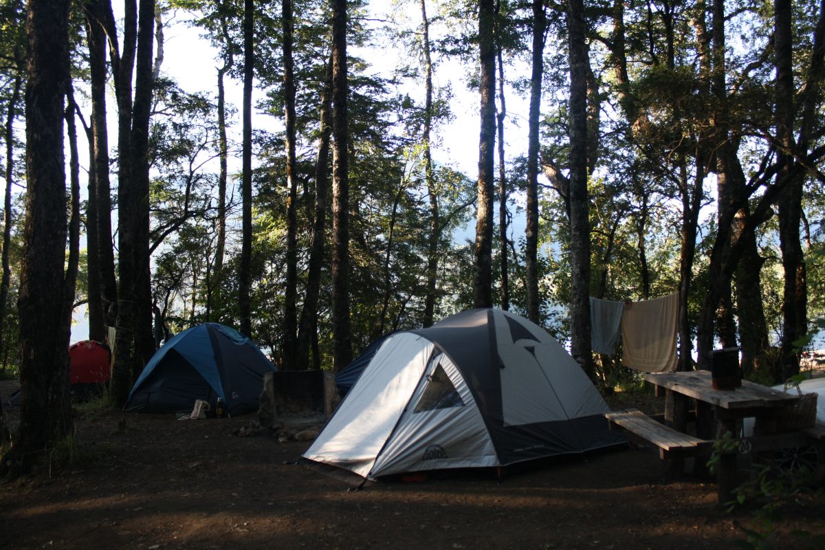 El camping Nonthue es uno de los más elegidos. FOoto: archivo. 