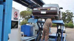 La planta móvil de la VTV ya se encuentra funcionando en Patagones