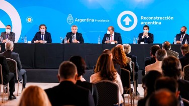 Alberto Fernández al campo: “Tenemos que sentarnos a dialogar y prestar menos atención a los profetas del odio”. Foto Télam. 
