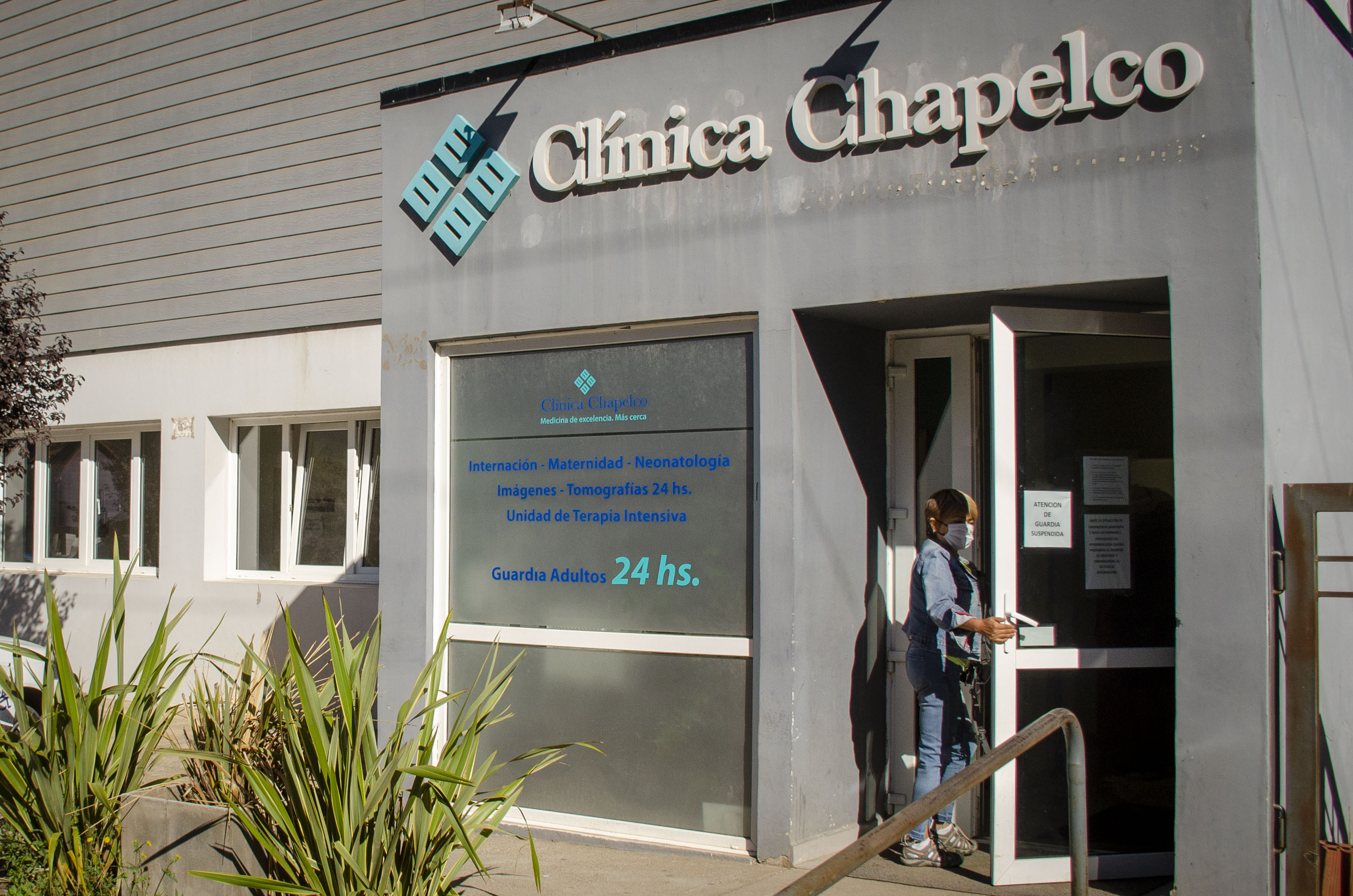 La clínica Chapelco de San Martín de los Andes Foto: Patricio Rodríguez