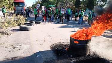 El gremio ATE mantendrá las medidas hasta esta tarde, aseguran. (fotos: gentileza)