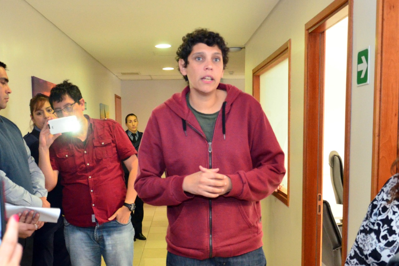 La audiencia contra Barreno se fijó a las 12:30. Foto: Marcelo Ochoa.